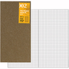 Traveler's Notebook 002 Refill - Regular Size - Grid-Pen Boutique Ltd
