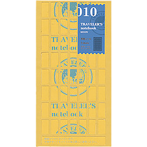 Traveler's Notebook 010 Refill - Double sided sticker-Pen Boutique Ltd