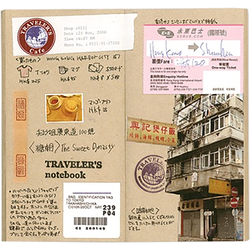 Traveler's Notebook 014 Refill - Regular Size - Kraft Paper-Pen Boutique Ltd