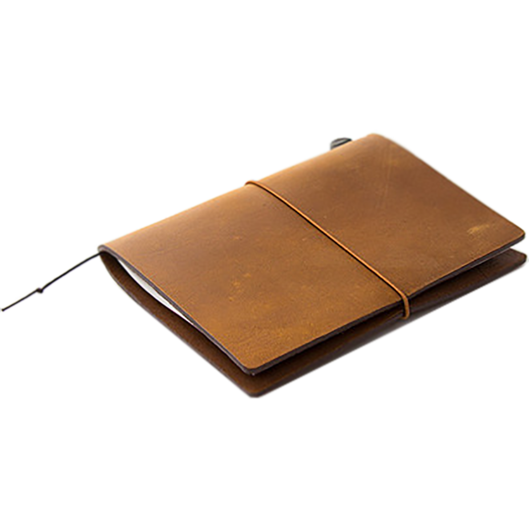 Traveler's Notebook - Camel - Passport Size-Pen Boutique Ltd