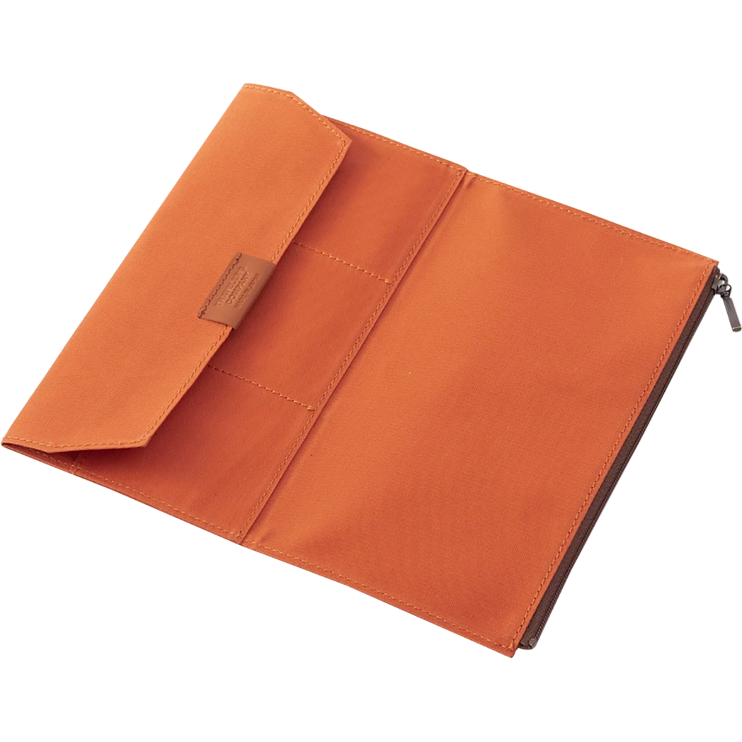 Traveler's Notebook Case - Orange (Regular Size)-Pen Boutique Ltd