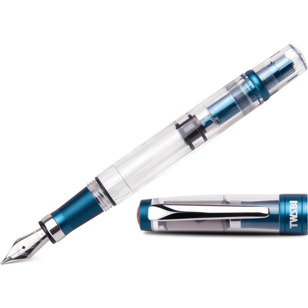 TWSBI Diamond 580 ALR Fountain Pen - Prussian Blue-Pen Boutique Ltd