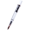 TWSBI Eco Fountain Pen - Transparent White - Rose Gold Trim (Special Edition)-Pen Boutique Ltd