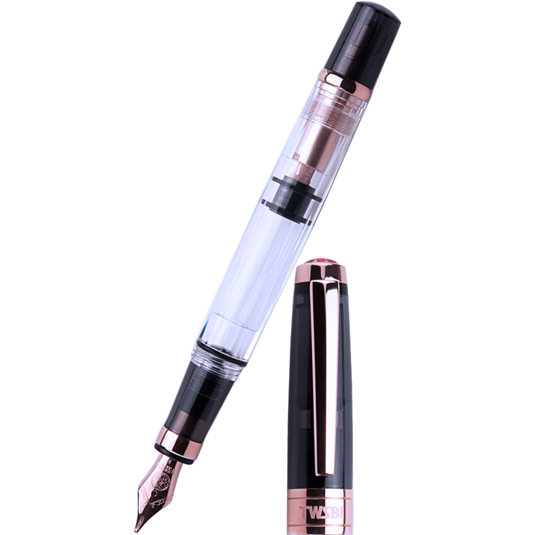 TWSBI Diamond 580 Smoke RoseGold II Fountain Pen