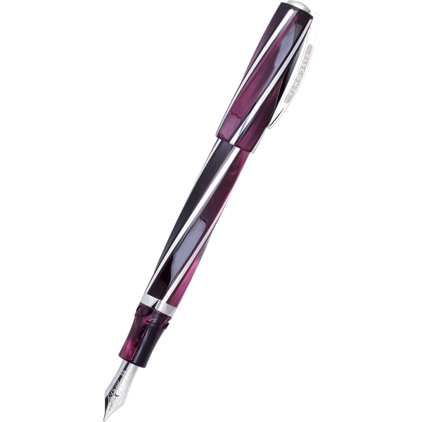 Visconti Divina Fountain Pen - Elegance Bordeaux (Oversize)-Pen Boutique Ltd