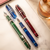 Visconti Homo Sapiens Demo Stones Fountain Pen - Sapphire-Pen Boutique Ltd