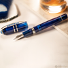 Visconti Homo Sapiens Demo Stones Fountain Pen - Sapphire-Pen Boutique Ltd