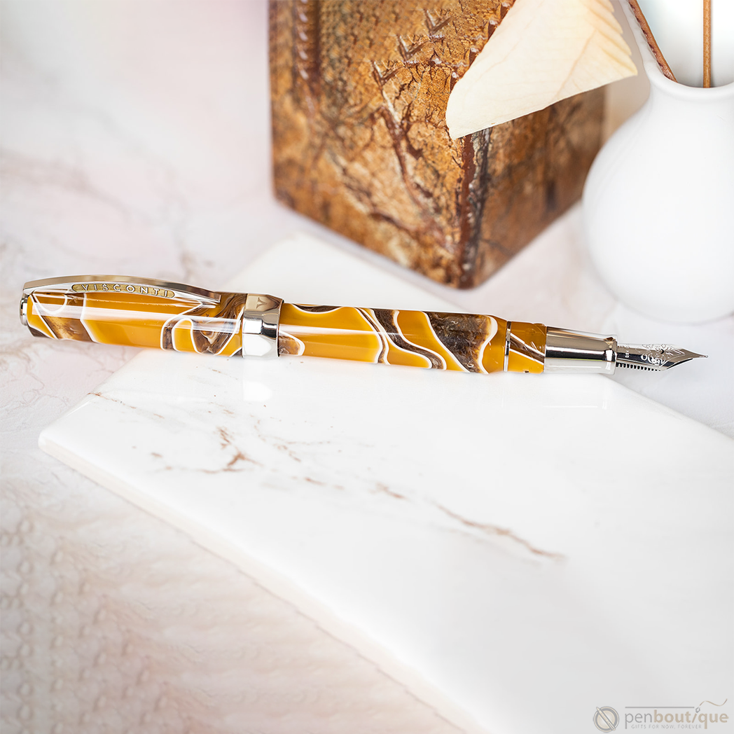 Visconti Opera Master Oversize Fountain Pen - Savanna (Limited Edition)-Pen Boutique Ltd