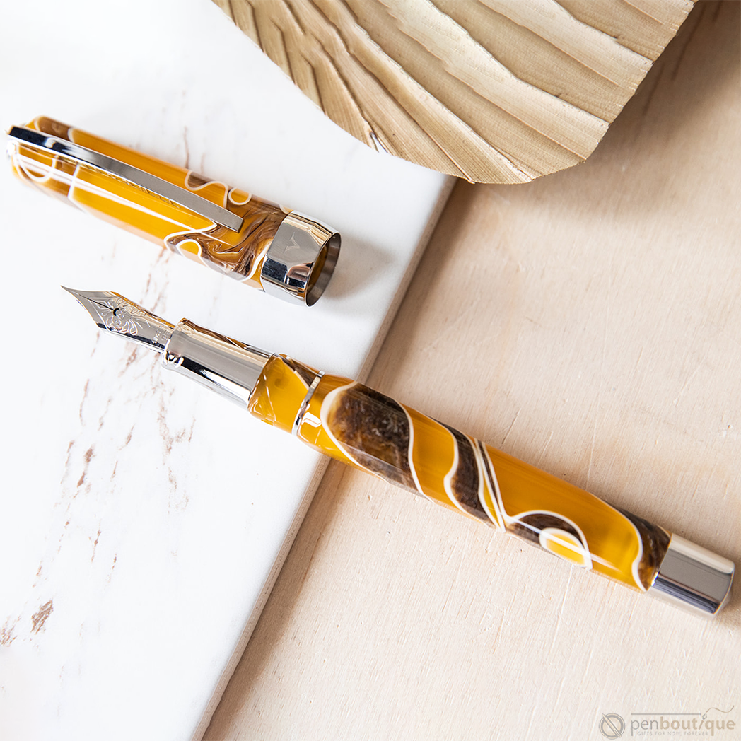 Visconti Opera Master Oversize Fountain Pen - Savanna (Limited Edition)-Pen Boutique Ltd