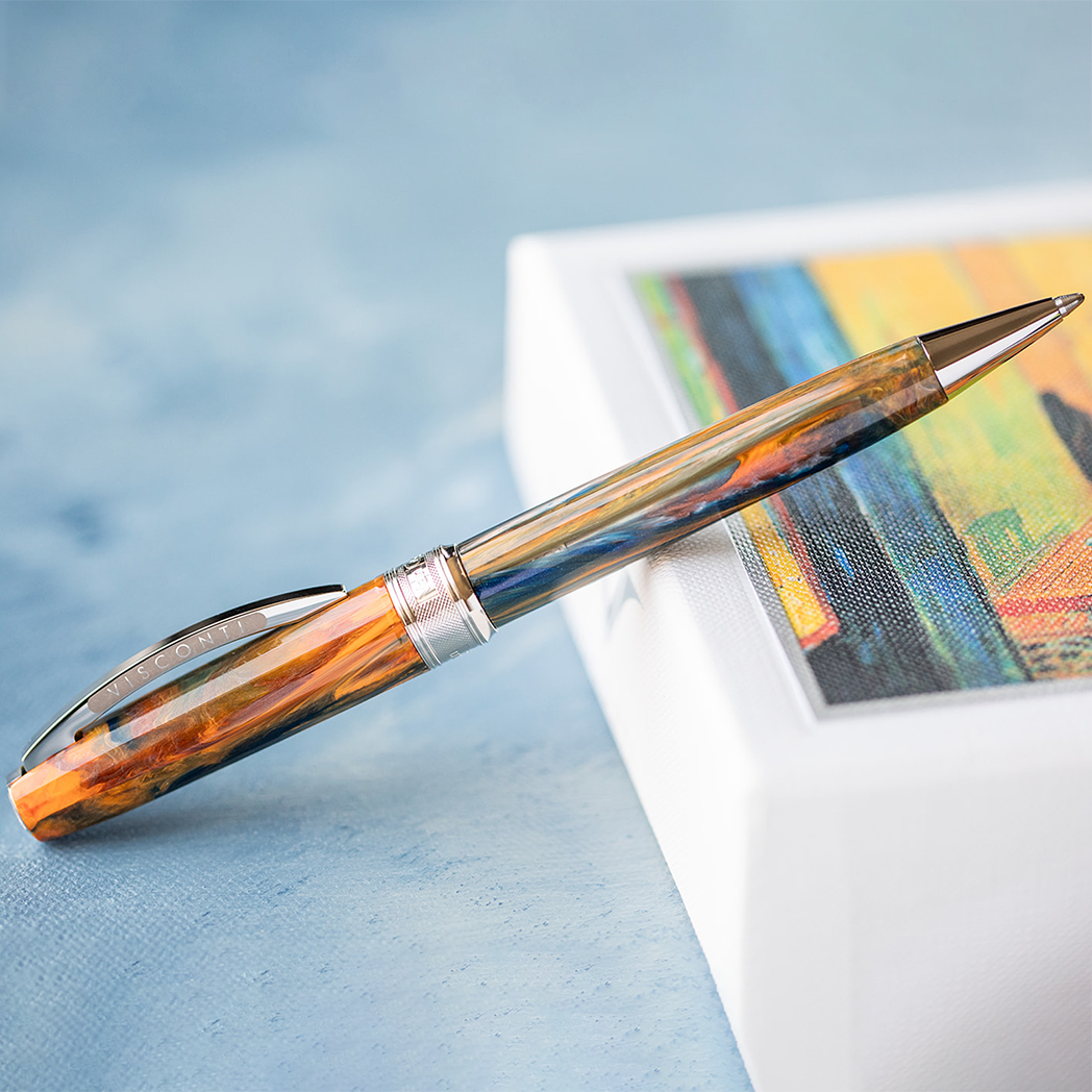 Visconti Van Gogh Ballpoint Pen - Café Terrace at Night-Pen Boutique Ltd