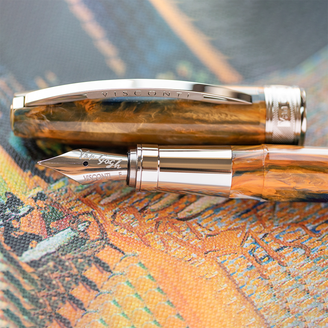 Visconti Van Gogh Fountain Pen - Café Terrace at Night-Pen Boutique Ltd