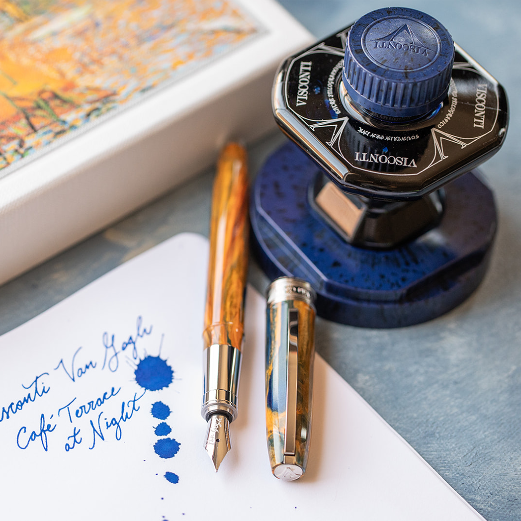 Visconti Van Gogh Fountain Pen - Café Terrace at Night-Pen Boutique Ltd