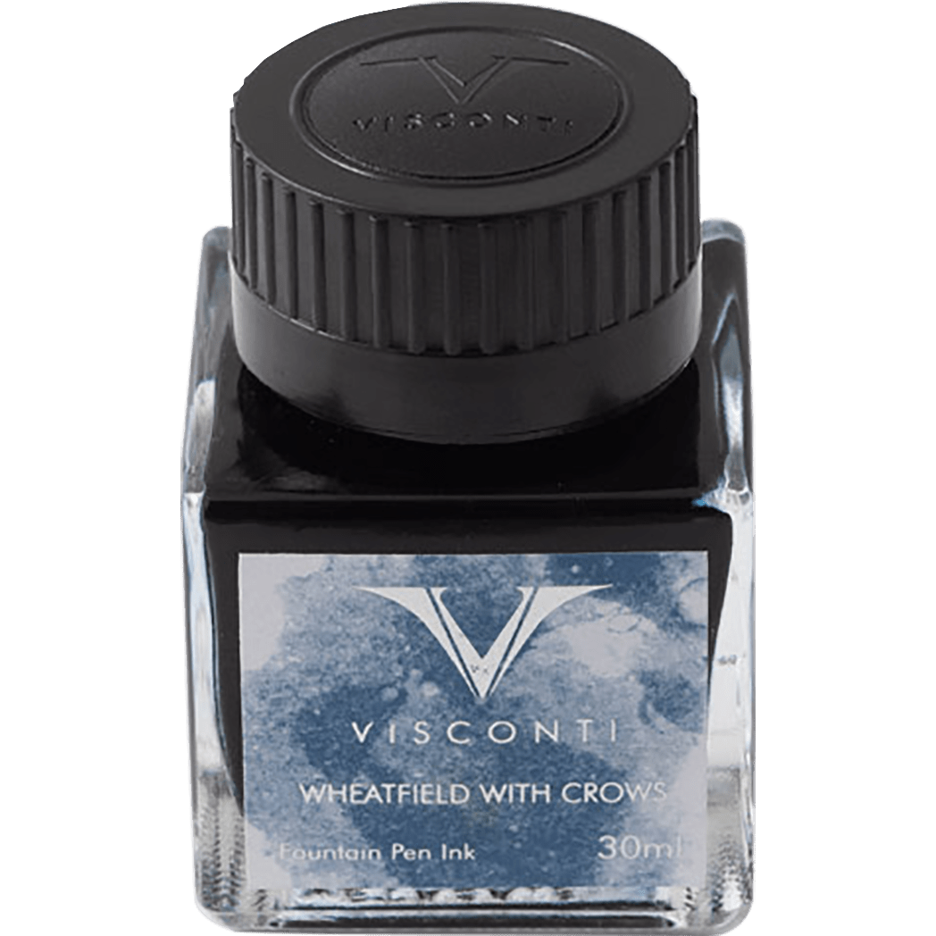 Visconti Van Gogh Ink Bottle Wheatfield With Crows Blue 30ml visconti-van-gogh-ink-bottle-wheatfield-with-crows-blue-30ml