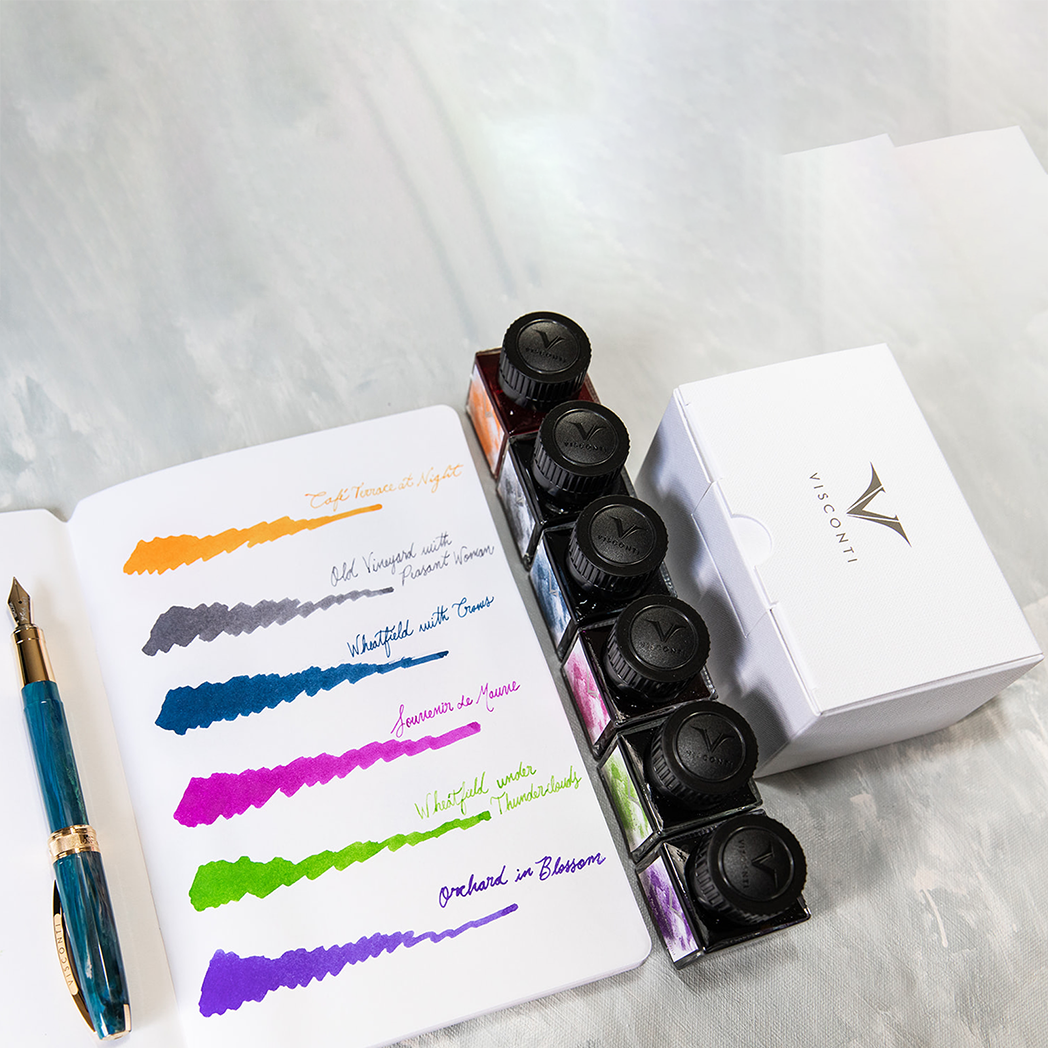 Visconti Van Gogh Ink Set - 30ml-Pen Boutique Ltd