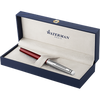 Waterman Hemisphere21 Fountain Pen - Matte Red - Chrome Trim-Pen Boutique Ltd