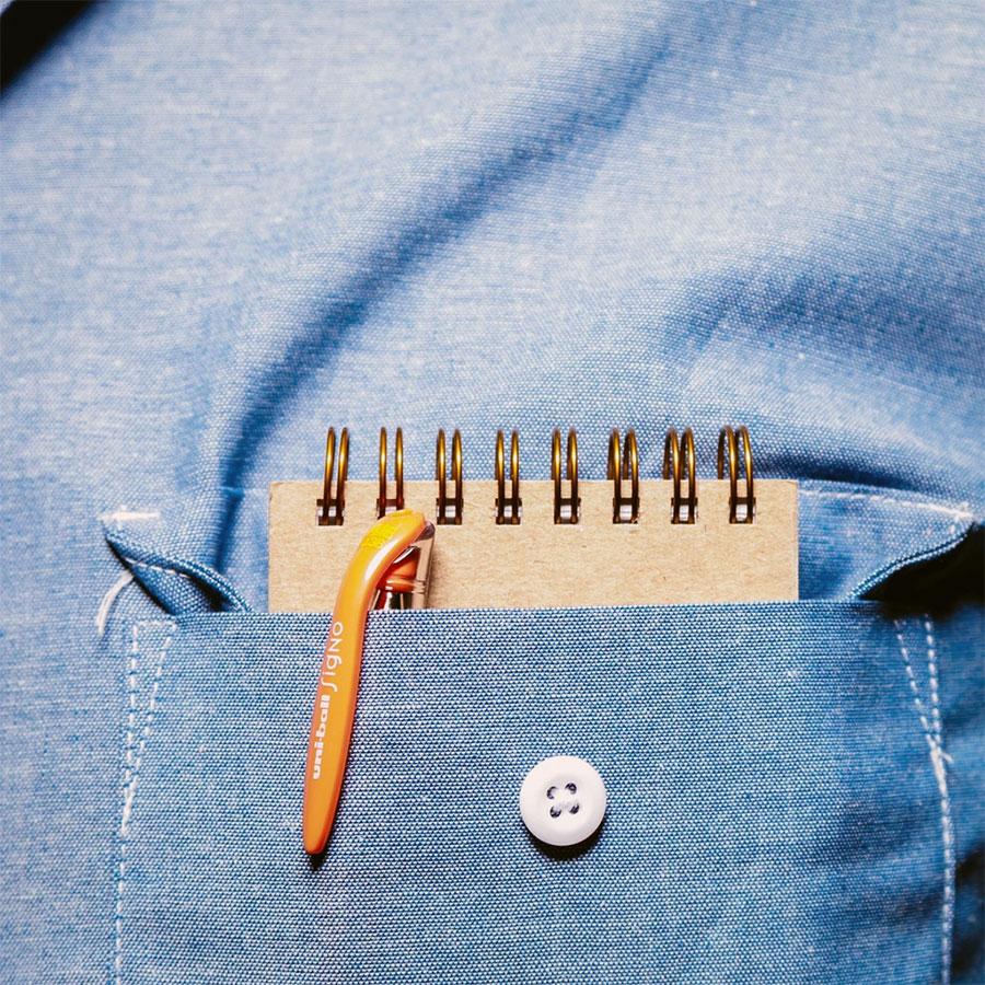 Write Notepads & Co. Pocket Notebook - Ledger - Blue-Pen Boutique Ltd