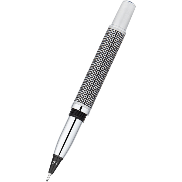 Yookers Metis Fiber Pen - Black Grid-Pen Boutique Ltd