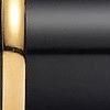 Black lacquer gold plated