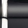 Black lacquer rhodium plated