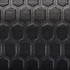 Polished black honeycomb black pattern